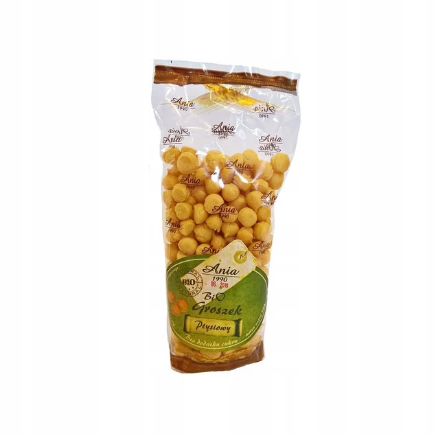 Groszek PTYSIOWY Bez Dodatku Cukrów Bio Ania 70g_1