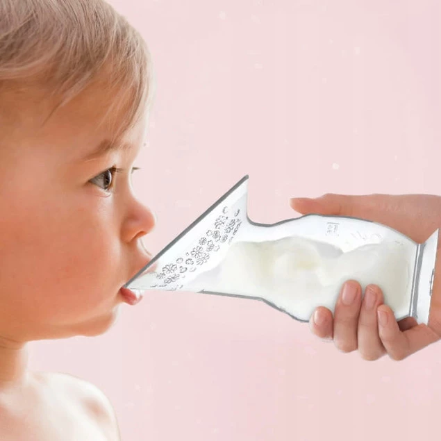 BOCIOLAND Kolektor Silikonowy Do Mleka Odciągacz Pokarmu Butelka_10