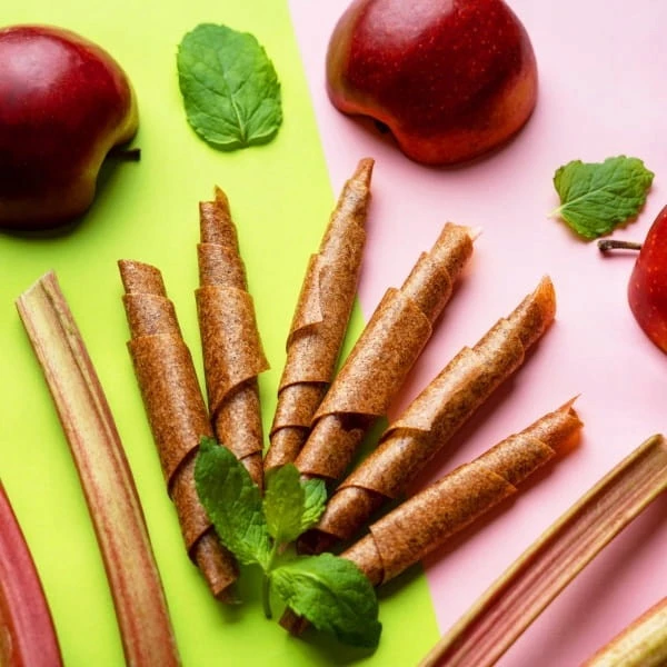 Rollsy RABARBAROWE z Naturalną Luteiną Nutką Mięty 50g Naturalnie Zdrowi_2