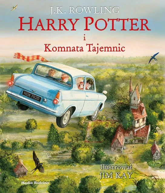 HARRY POTTER i Komnata Tajemnic J.K. Rowling 10+ Media Rodzina_1