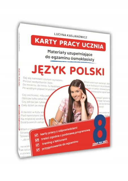 Karty Pracy Ucznia JĘZYK POLSKI Materiały Uzupełniające Do Egzaminu SBM_1