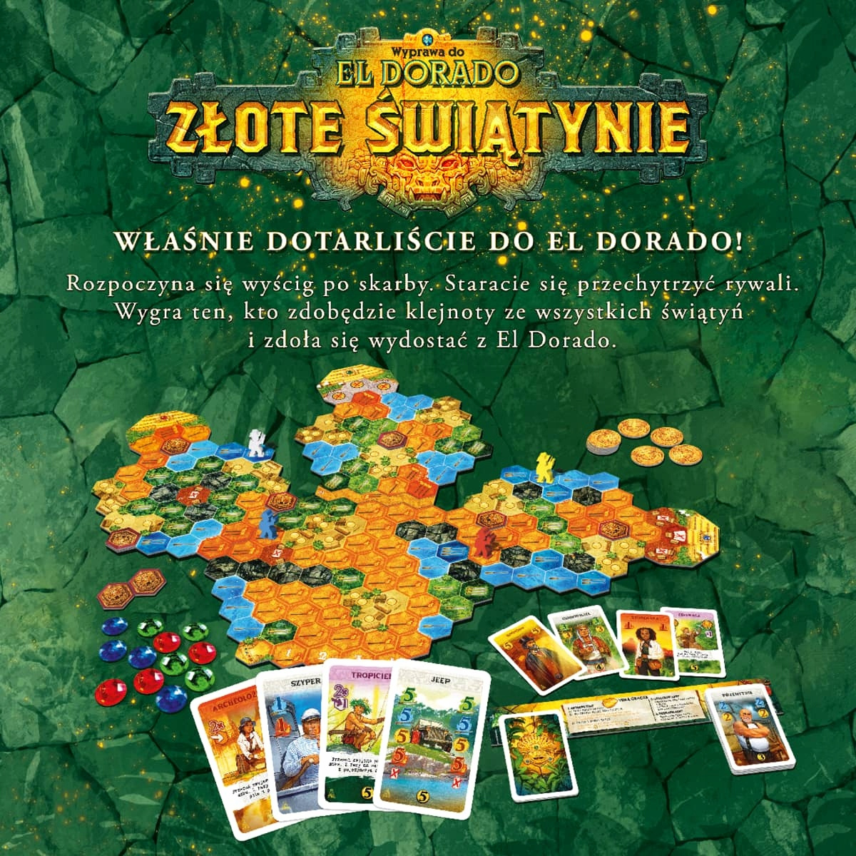 Gra Planszowa Wyprawa do El Dorado Złote Świątynie 10+ Nasza Księgarnia_2