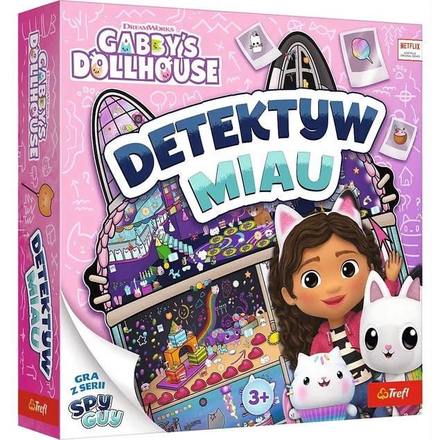 DETEKTYW MIAU Koci Domek Gabi Gra Planszowa 3+ Trefl_3