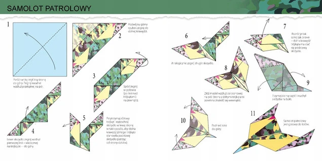Moje Pierwsze Origami SAMOLOTY Marcelina Grabowska-Piątek 3+ Siedmioróg_3