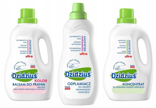 Hipoalergiczny BALSAM DO PRANIA ODPLAMIACZ KONCENTRAT DO PŁUKANIA Dzidziuś_1