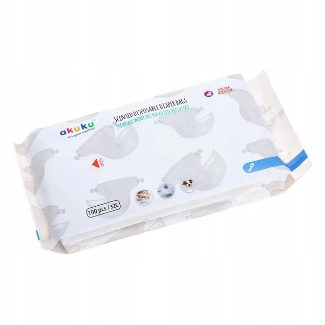 Pachnące WORECZKI Na Zużyte Pieluszki x600 Akuku A0002_6