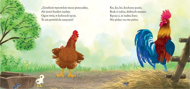 Oświadczyny Koguta Urszula Kozłowska Bajki i Wierszyki 3+ Skrzat (BR)_3