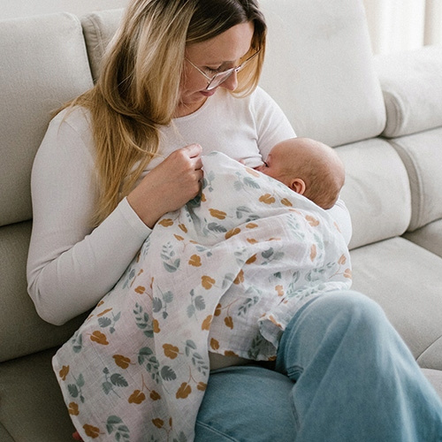 BABYONO Pieluchy Pieluszki MUŚLINOWE 10% Bawełna 70x70cm 3szt. 348/12_4