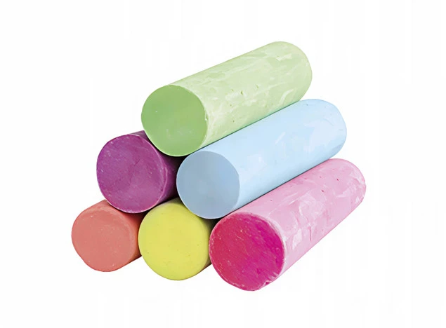 4x Kreda Chodnikowa Kolorowa + Neonowa JUMBO 20 szt. 3+ Kidea_2