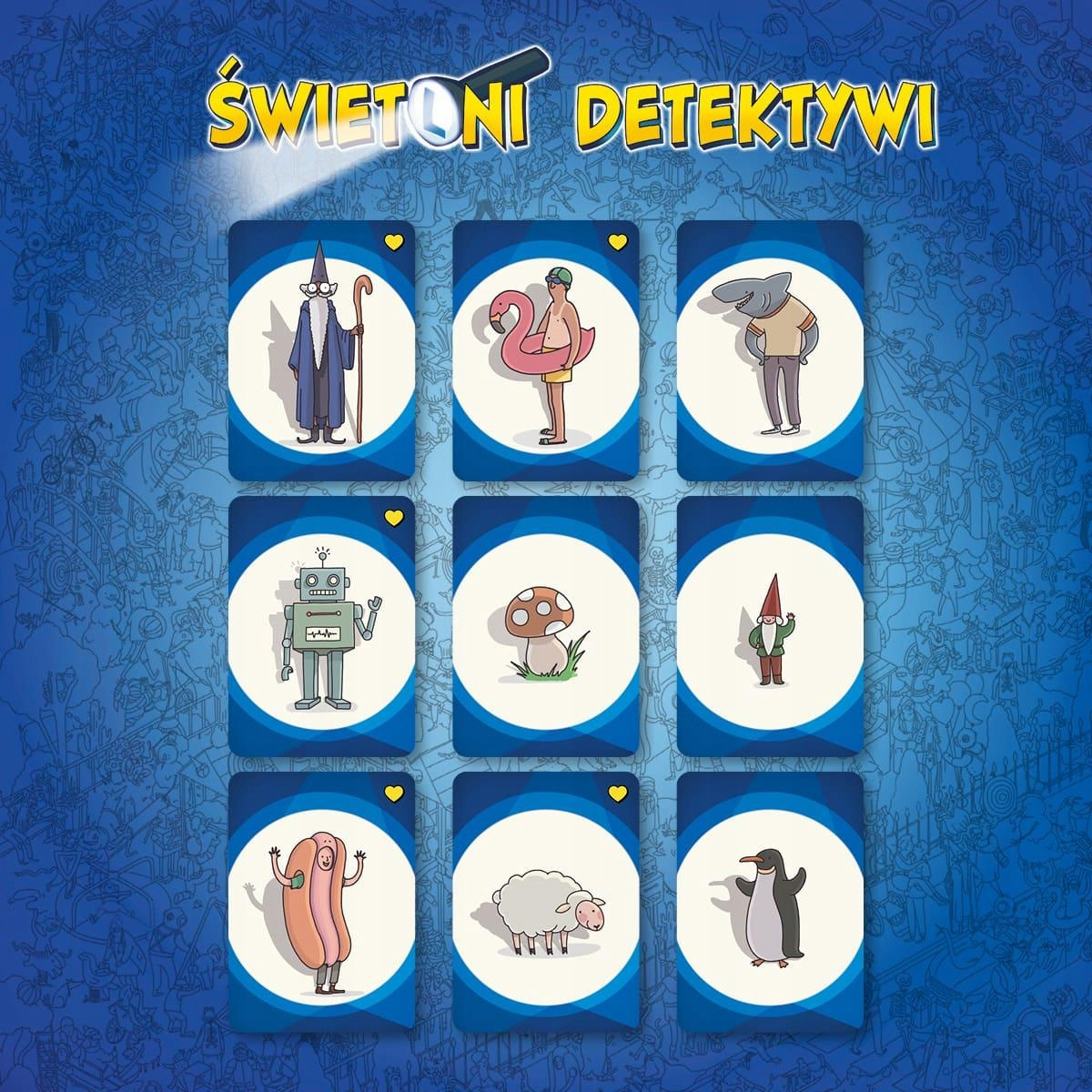 ŚWIETLNI DETEKTYWI Gra Planszowa Rodzinna 6+ Nasza Księgarnia_4