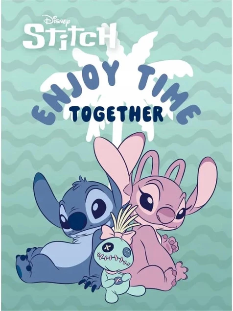 Zeszyt Szkolny A5 16k KRATKA Disney STITCH St. Majewski 6740_1