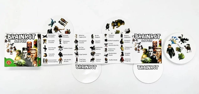 Ale Pary BRAINROT Memy Gra Karciana Pamięciowa Internet 4+ Alexander 3154_4