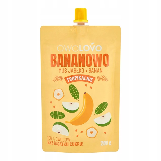 Mus Owolovo MIX SMAKÓW Dla Dzieci 200g PREMIUM Naturalny 15x 200g_11