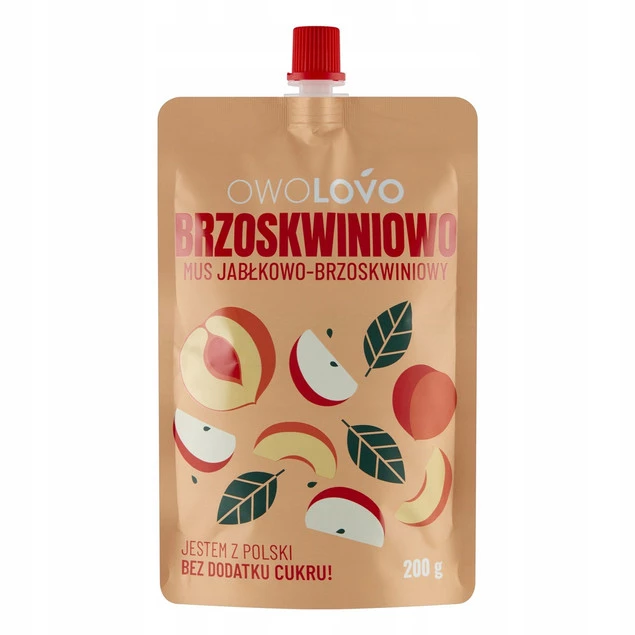 Mus Owolovo MIX SMAKÓW Dla Dzieci 200g PREMIUM Naturalny 15x 200g_3