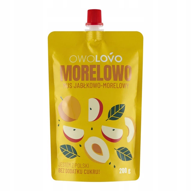 Mus Owolovo MIX SMAKÓW Dla Dzieci 200g PREMIUM Naturalny 15x 200g_5
