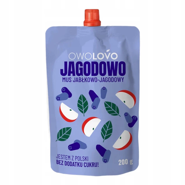 Mus Owolovo MIX SMAKÓW Dla Dzieci 200g PREMIUM Naturalny 15x 200g_6