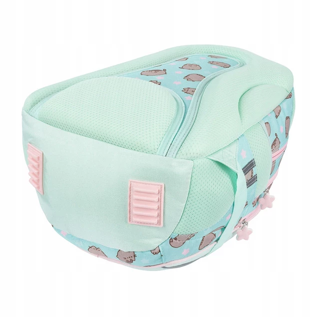 Plecak Szkolny PUSHEEN 4-Komorowy 22L Dla Dziewczynki Miętowy St.Majewski_4