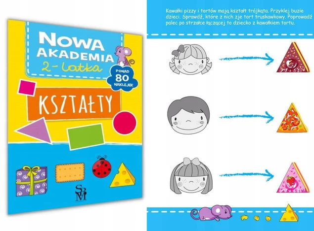 Akademia Mądrego Malucha 2-LATEK Podobieństwa i Przeciwieństwa 80 NAKLEJEK_8