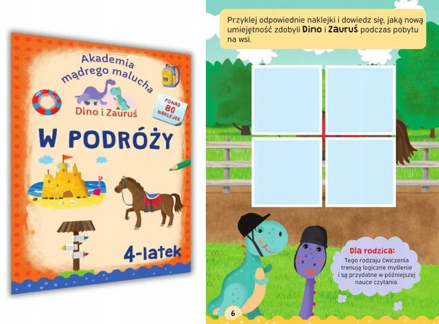 Akademia 4-Latka ZADANIA ĆWICZENIA Bezpieczeństwo Pojazdy Przyroda 4+ SBM_5