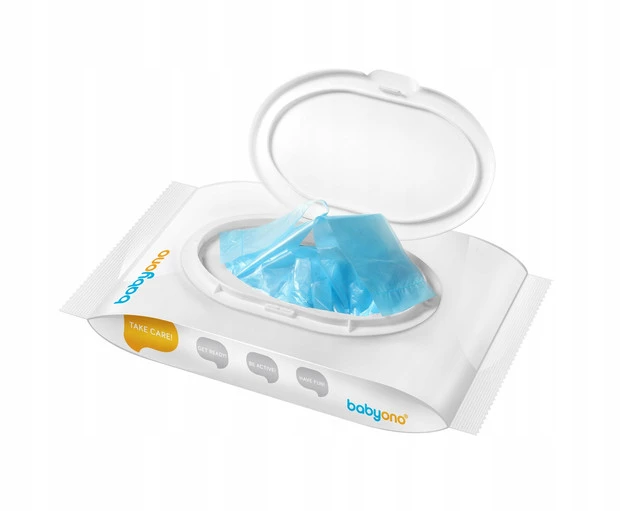 2x BABYONO Pachnące Woreczki Torebki NA ZUŻYTE PIELUSZKI 2x100 szt. 1052_5