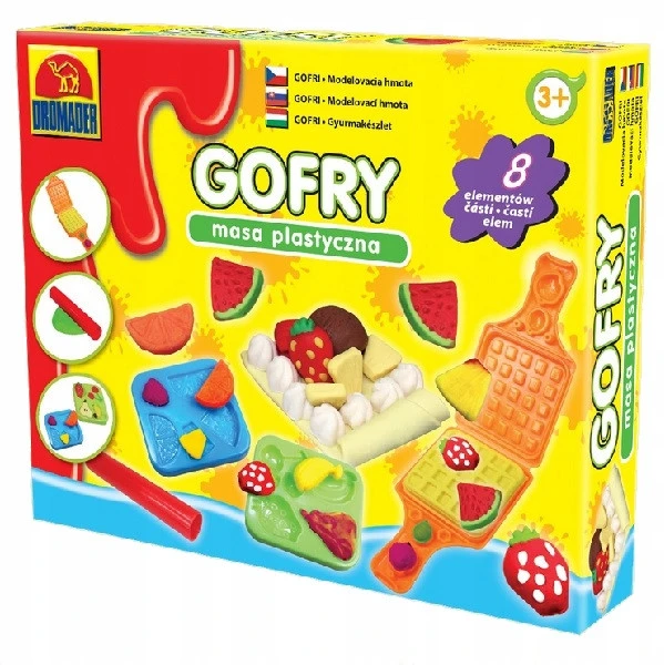 Masa Plastyczna Ciastolina CIASTOLINA 3+ Dromader 8464_1