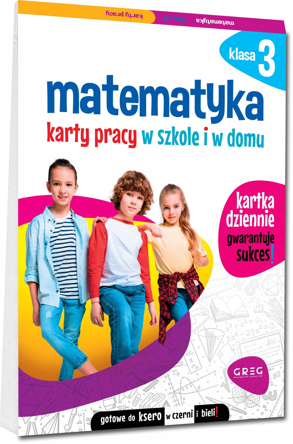 Pakiet Trzeciaki Karty Pracy w Szkole i w Domu Matematyka Klasa 3 Greg 2w1_4