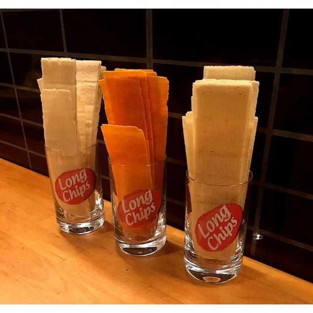 Chipsy Long Chips ZESTAW 3szt Śmietana z cebulką Ser Szczypiorek Bekon 75 g_5