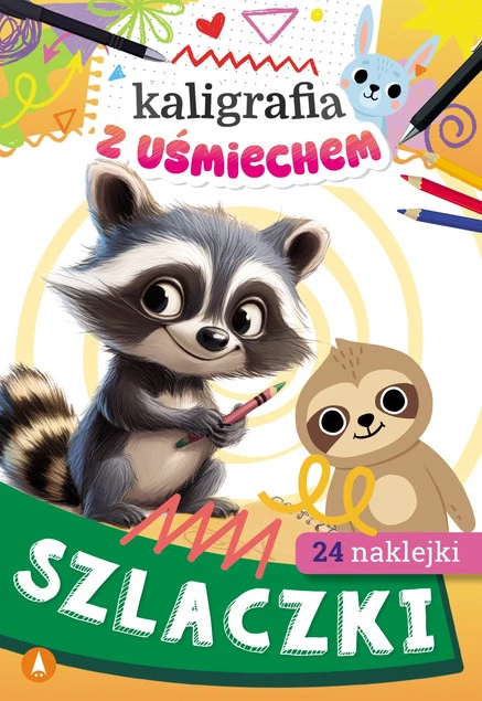 Kaligrafia z Uśmiechem SZLACZKI z Naklejkami 5+ Skrzat_1