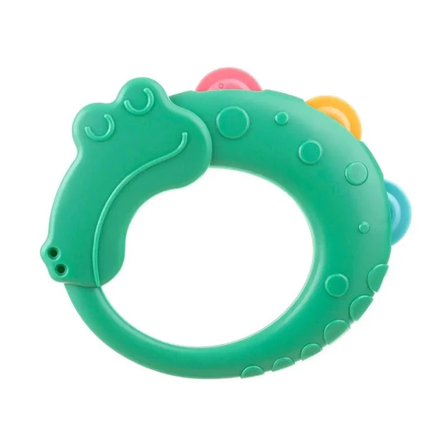 AKUKU Silikonowa Grzechotka KROKODYL Dla Niemowląt A0539_2