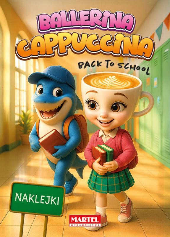 Kolorowanka z Naklejkami BALLERINA CAPPUCCINA Back To School Martel_1