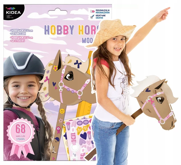 Zestaw Kreatywny HOBBY HORSE DIY Koń w Skali 1:1 Kidea_1