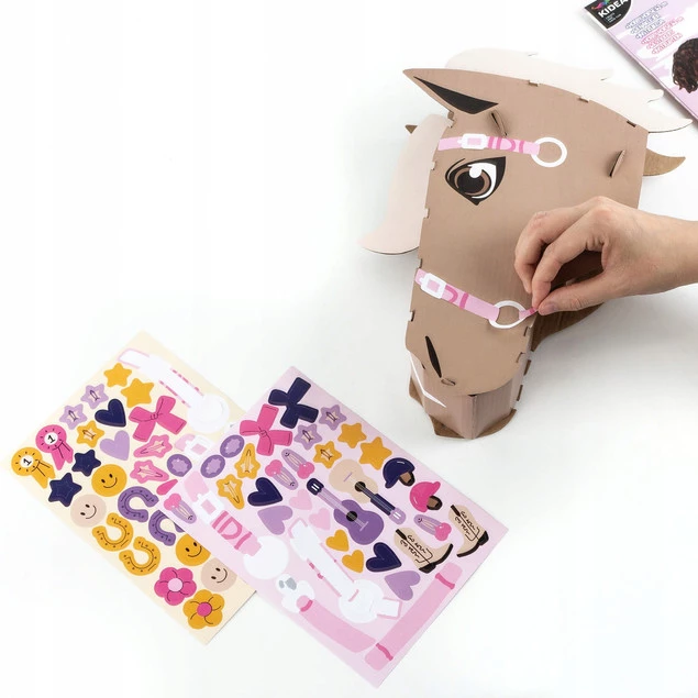 Zestaw Kreatywny HOBBY HORSE DIY Koń w Skali 1:1 Kidea_3