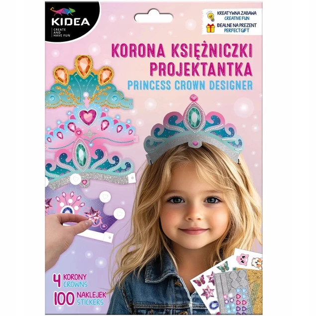 Zestaw Kreatywny KORONA KSIĘŻNICZKI Projektantka Kidea_1