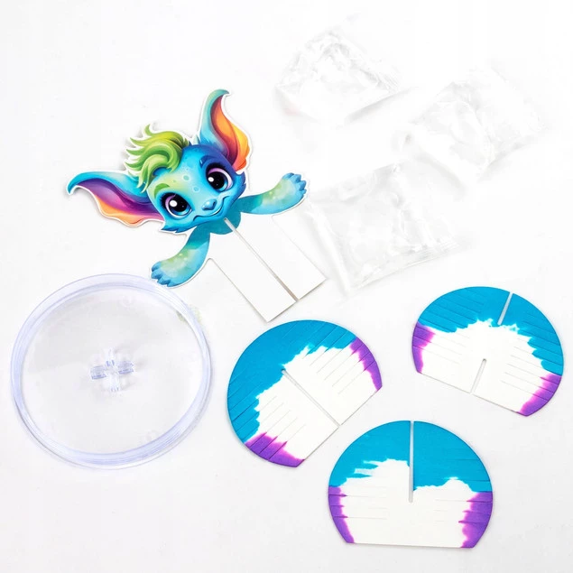 Magiczny Krystaliczny STWOREK Zestaw Kreatywny Eksperyment Kidea_2