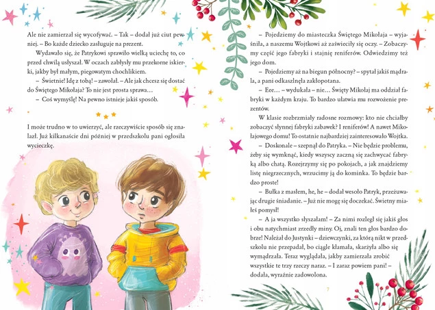 Tajemnicza lista Świętego Mikołaja Opowiadania Świąteczne Skrzat Mikołajki_3