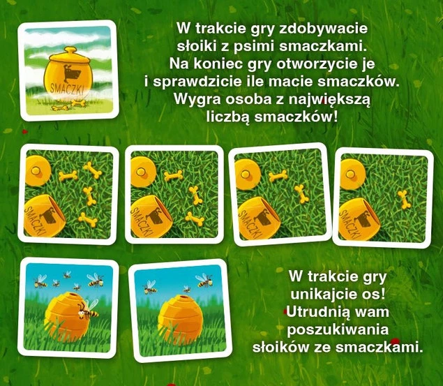 PSIE SMACZKI Gra Pamięciowa 6+ Nasza Księgarnia_4