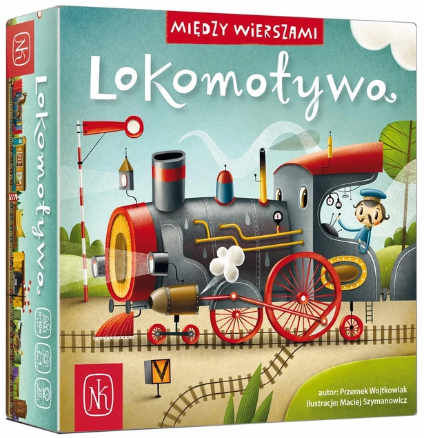 LOKOMOTYWA Gra Rodzinna Oparta Na Wierszu Dla Dzieci 6+ Nasza Księgarnia_1