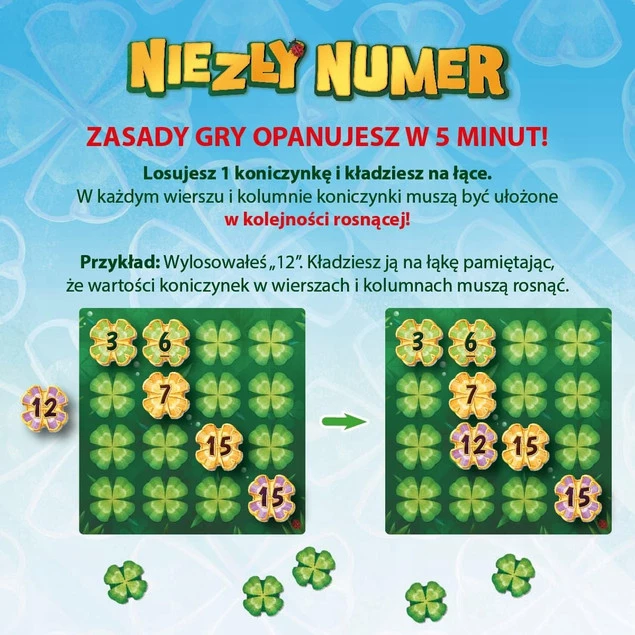 NIEZŁY NUMER Gra Planszowa Wciągająca 8+ Nasza Księgarnia_4
