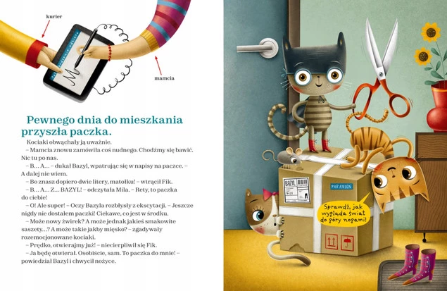 Kociaki Łobuziaki i Rwetes Ze Swetrem M. Szymanowicz 3+ Nasza Księgarnia_2