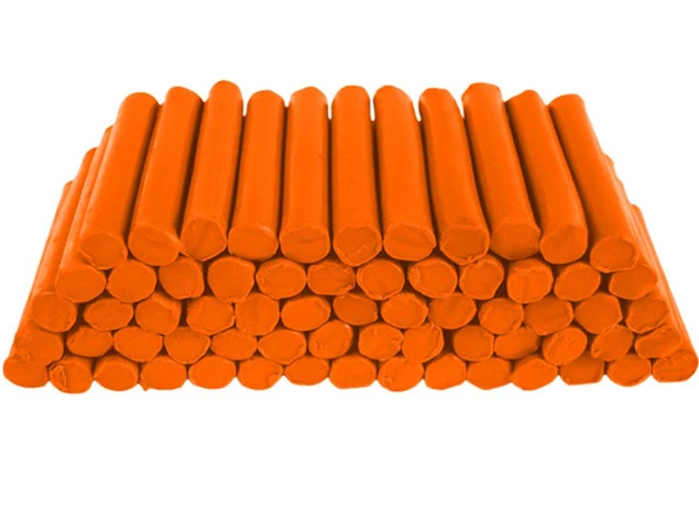 Plastelina Szkolna 1kg POMARAŃCZOWA w Laseczkach Luzem MONA_3