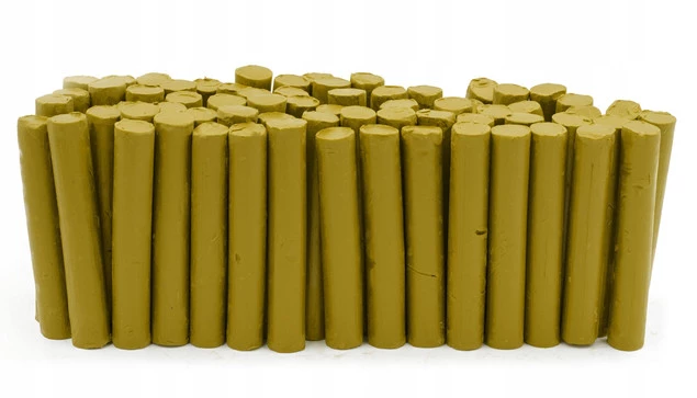 Plastelina Szkolna 1kg UGIER Jasny Złoty w Laseczkach Luzem MONA_3