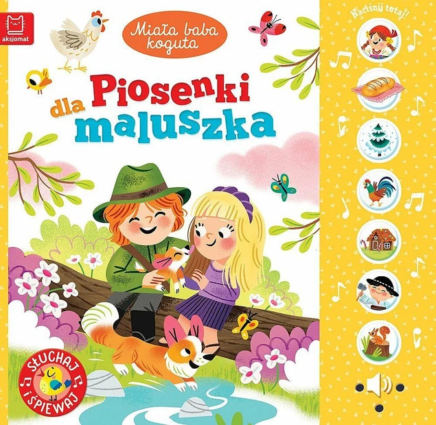 Piosenki Dla Maluszka 4w1 Polskie Piosenki Miała Baba Koguta Wlazł Kotek_4