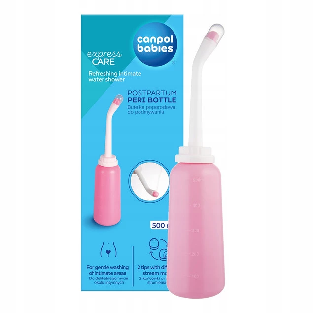 CANPOL BABIES Butelka Poporodowa Peri Do Podmywania Okolic Intymnych 500ml_1