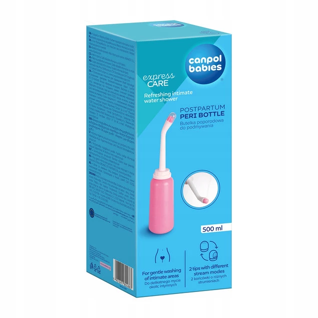 CANPOL BABIES Butelka Poporodowa Peri Do Podmywania Okolic Intymnych 500ml_8