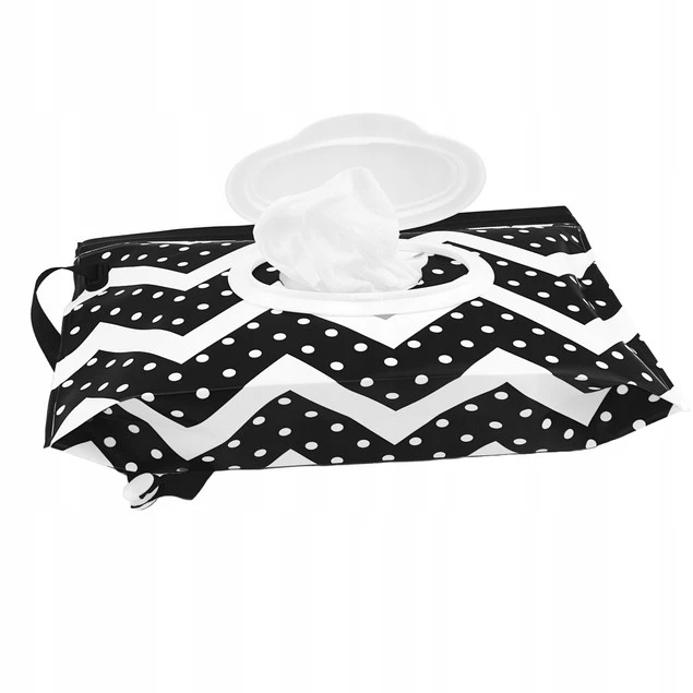 BOCIOLAND Etui Na Mokre Chusteczki Nawilżane Przenośny Organizer Saszetka_1