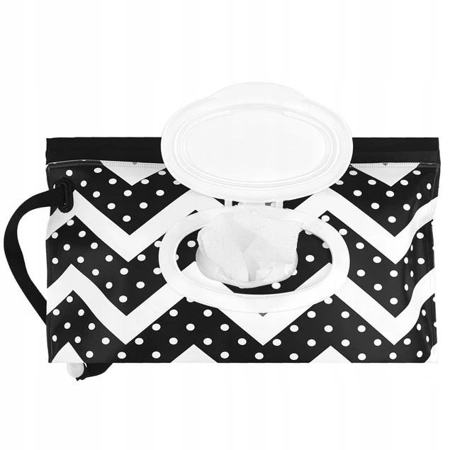 BOCIOLAND Etui Na Mokre Chusteczki Nawilżane Przenośny Organizer Saszetka_2