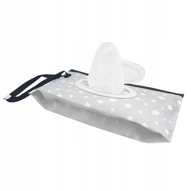 BOCIOLAND Etui Na Mokre Chusteczki Nawilżane Przenośny Organizer Saszetka_1