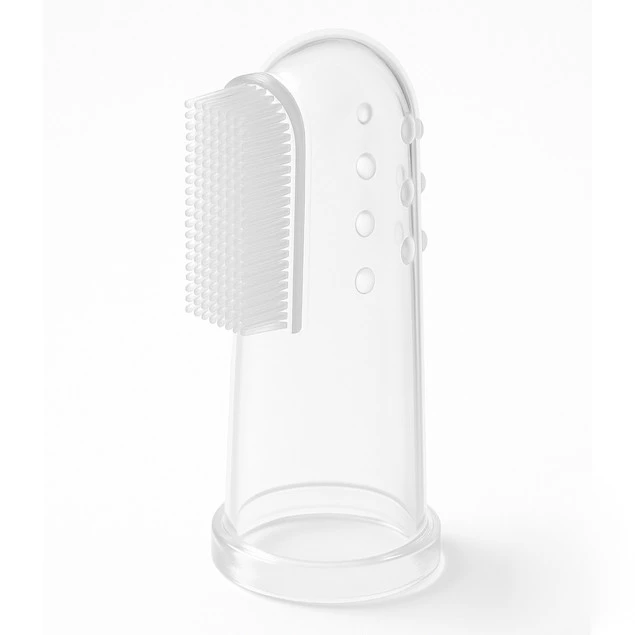 BOCIOLAND Szczoteczka Do Zębów i Dziąseł Silikonowa Masażer Dla Niemowląt_3