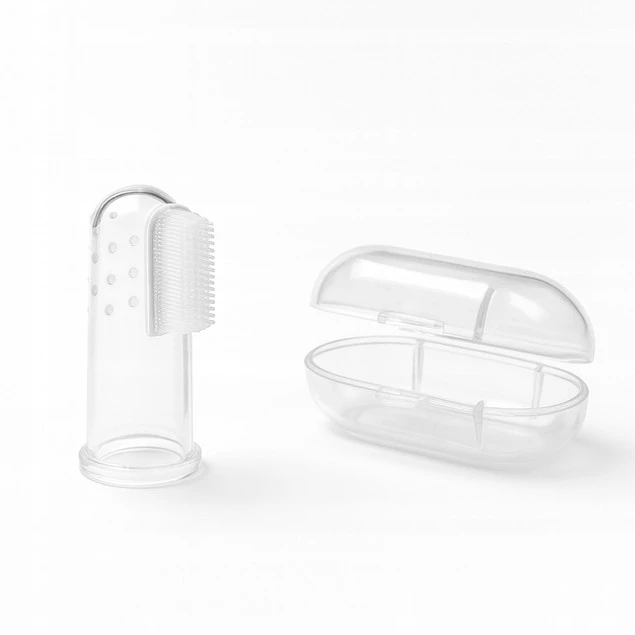 BOCIOLAND Szczoteczka Do Zębów i Dziąseł Silikonowa Masażer Dla Niemowląt_6