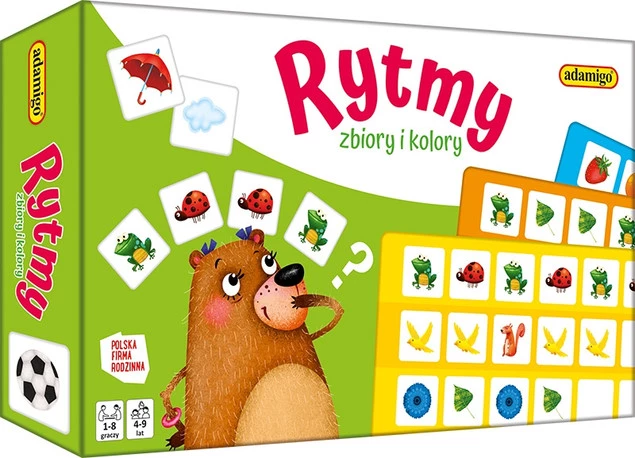 Gra Edukacyjna Rytmy Zbiory i kolory Adamigo_3